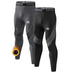 2 Pack Men s Winter Thermal Pants Base Layer Long Johns Ski Leggings Warm