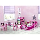 Delta Children Minnie Mouse Plastic Toddler Bed Kids Sturdy  Pink New 