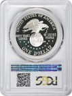 1991-s Uso Silver Commemorative Dollar Pr69dcam Pcgs Proof 69 Deep Cameo