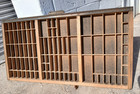 Vintage Printers Type Drawer Hamilton Style Letterpress Shadow Box Kelsey