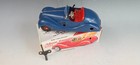 Vintage Us Zone Germany Schuco Examico 4001 Tin Wind Up Toy Car