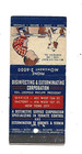 Disinfecting   Exterminating Corp  - Nyc   Matchcover  Col Leopold Philipp  Pres