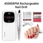 45000rpm Rechargeable Portable Electric Manicure Machine Strong Nail Drill File