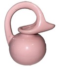 Vintage Unusual    pink Mid-century Modern Small Pottery  Pitcher Fun