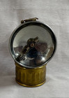 Vintage Antique Justrite Brass Coal Miner s Carbide Lamp Lantern