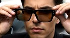 Men Sunglasses Classy Square Dark Black Lens Cholo Style Hip Hop Gangster Lentes