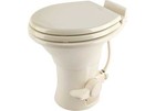 Dometic 302310083 310 Gravity Flush Round Toilet 19 75  Tall - Bone