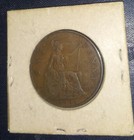 1931 Great Britain King George V Bronze Penny Cat   km-838 Choice Fine Condition