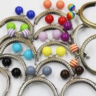 Mix Purse Frames Kiss Clasp Buckle Lock 8 5cm Round Head Diy Sewing Bag Hardware