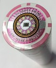 Pink  10 000 High Roller Las Vegas Poker Chips 50pcs