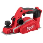 Milwaukee M18 3 1 4 In Handheld Planer - Red black gray  2623-20 