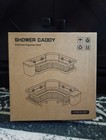 Aktecke Corner Shower Caddy  2 Pack Adhesive Shower Corner Organizer Shelves    