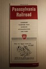 Pennsylvania Railroad Timetable Passenger Train Schedule Pamphlet July 1963