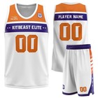 Basketball Custom Uniform Jersey Team Name Number Logo Adult Size 1 To 24 Sets