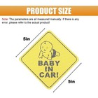 Baby In Car Sticker Sign For Cars  5  5 Inch Eye-catching Saf Size  Baby In Car