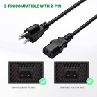 5ft Ac Power Cord Fits For Yamaha Motif Xs6 Synthesizer Keyboard 3-prong Wire