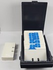 Vintage Rolodex Rc-24 Locking Travel File Organizer With A-z Cards