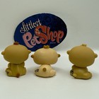 Hamster Triplets  1477 1478 1479 - Authentic Littlest Pet Shop - Hasbro Lps