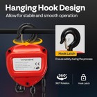 1 2 Ton Chain Hoist Manual Hand Chain Block 1000 Lbs Lift Hoist Heavy Duty 10ft