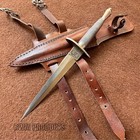 British Army Fairbairn Sykes Commando Dagger Knife Boot Dagger With Sheath