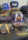 Vintage Military Trucker Hat Lot 19 Snapback Cap 80s 90s Usa Us Air Force