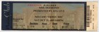 Vintage 2005 Neil Diamond Full Complete Concert Ticket Stub Dallas Tx