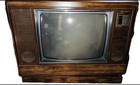 Vintage Zenith Space Command Sc2511g Wood Console Tv - Parts repair Only 
