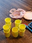 Vintage Children s Plastic Play Dishes Lot 20 Total Pieces