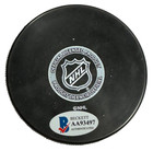 Ed Shack Autographed Pittsburgh Penguins Hockey Puck Nhl Bas