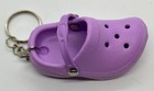 Brand New Mini Shoes Sandals Keychain Unisex Key Novelty gift Purple