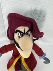 The Disney Store Peter Pan Captain Hook 8    Mini Bean Bag Plush Nwt
