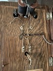 Vintage Western Electric Oak Wall Telephone 317y  Orig Crank Bells C  1915   1925