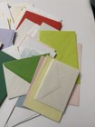 125 Envelopes Vintage Unused Assorted Sizes And Colors Bundle  2