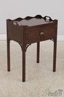 74607  Pair Councill Craftsmen Mahogany Williamsburg Style Nightstands