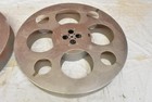 2 Vintage Rare Goldberg Bros 22  Diameter 70mm Aluminum Movie Film Reels