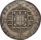 Brazil  Jo  o Vi 960 Reis 1820-b Ngc Au-58  Bahia Mint  Overstruck On Other Coin 