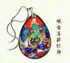  Statue Green Tara Pendant Tibetan Buddhist Tank Ka Amulet Necklace Feng Shui 