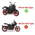 For Yamaha Mt-09 Fz09 2020-23 Full Exhaust System Muffler Front Header Link Pipe