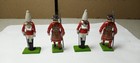 Vintage 1973 Britains Ltd Queen s Guard   metal Set Of 4   pls Read 