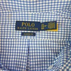 Polo Ralph Lauren Shirt Mens Xxl Blue White Gingham Classic Fit Stretch Nwt