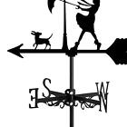 Wind Vane Vintage Decorative Metal Weathervane For Outdoor Roof Mount Garden