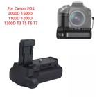 Vertical Battery Grip For Canon Eos 2000d 1500d 1100d 1200d 1300d T3 T5 T6 T7