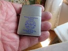 Vintage Zippo Cigarette Lighter Street Chrome  elkdom B p o e  Dated 1997