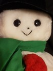 Vtg Eden Snowman Plush 14  Wind Up Music Box-incredibly Rare   