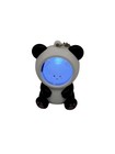 Panda Space Capsule Led Keychain Light Portable Bag Charm Keyring