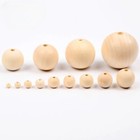 1000pcs Wooden Beads Natural Spacer Beads Jewelry Making Diy 4mm-50mm