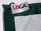 2025 Us Open Golf Towel Oakmont With Carabiner Green Pga New