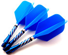 All In One Dart Flight Ali Dart Stem Push On Spinning Moulded Dart Flights Slim