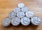 Lot Of 1952 Franklin Half Dollar Coins  90  Silver  Choose Qty  Ships Quick