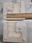 Vintage Santa Boot Ceramic Slip Cast Mold For Christmas Pottery
